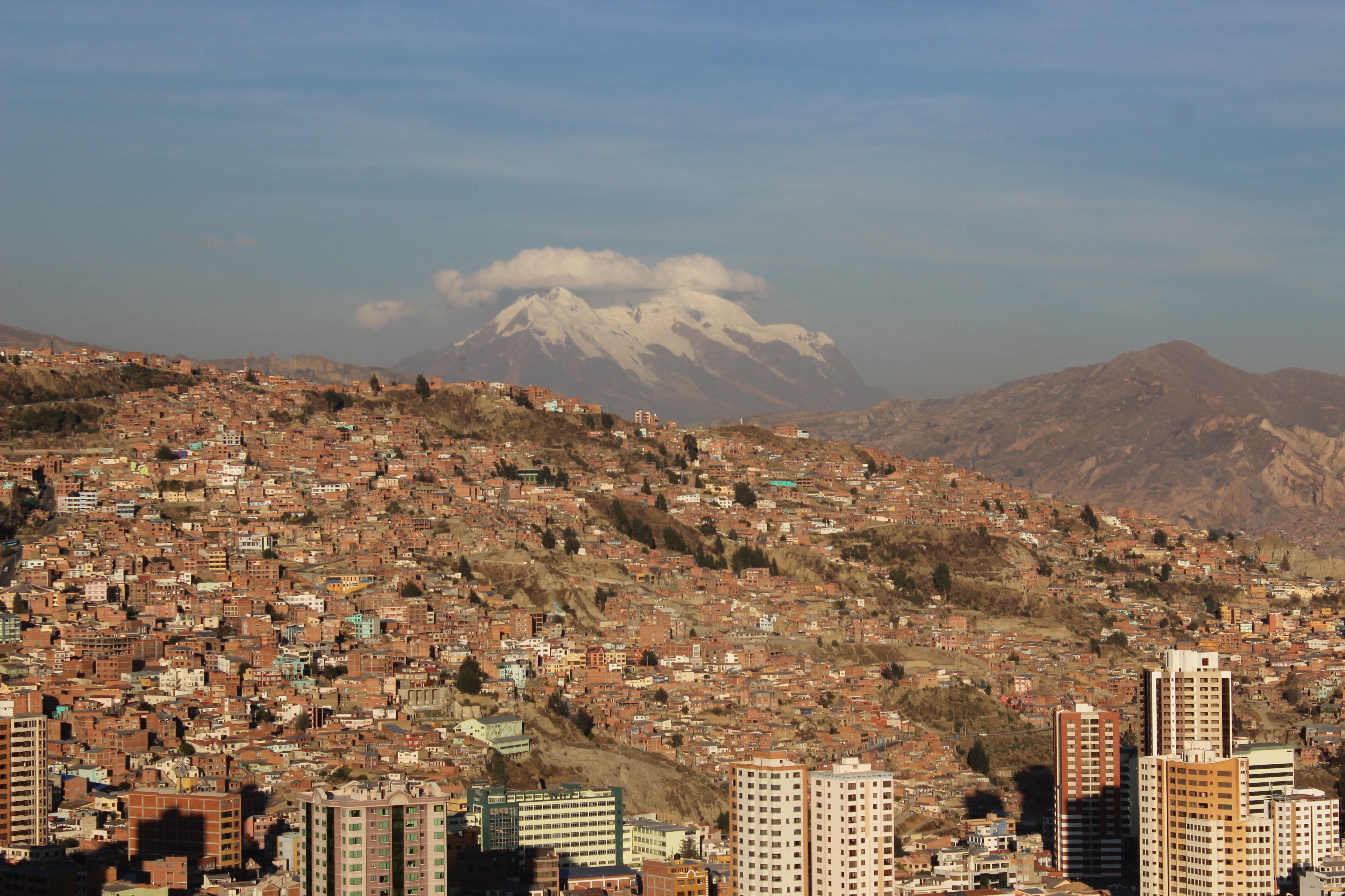 city, Cityscape, Mountains, La paz, Bolivia Wallpaper