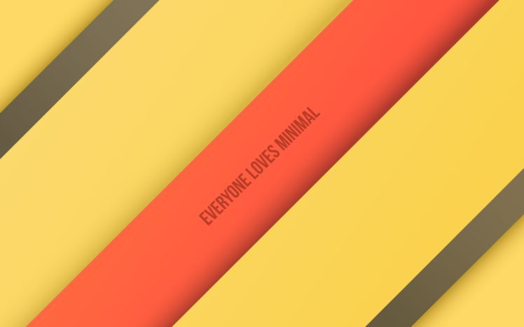 yellow, Minimalism, Selective coloring HD Wallpaper Desktop Background