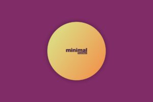 minimalism, Circle, Purple, Yellow