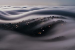 cityscape, Mist, Long exposure