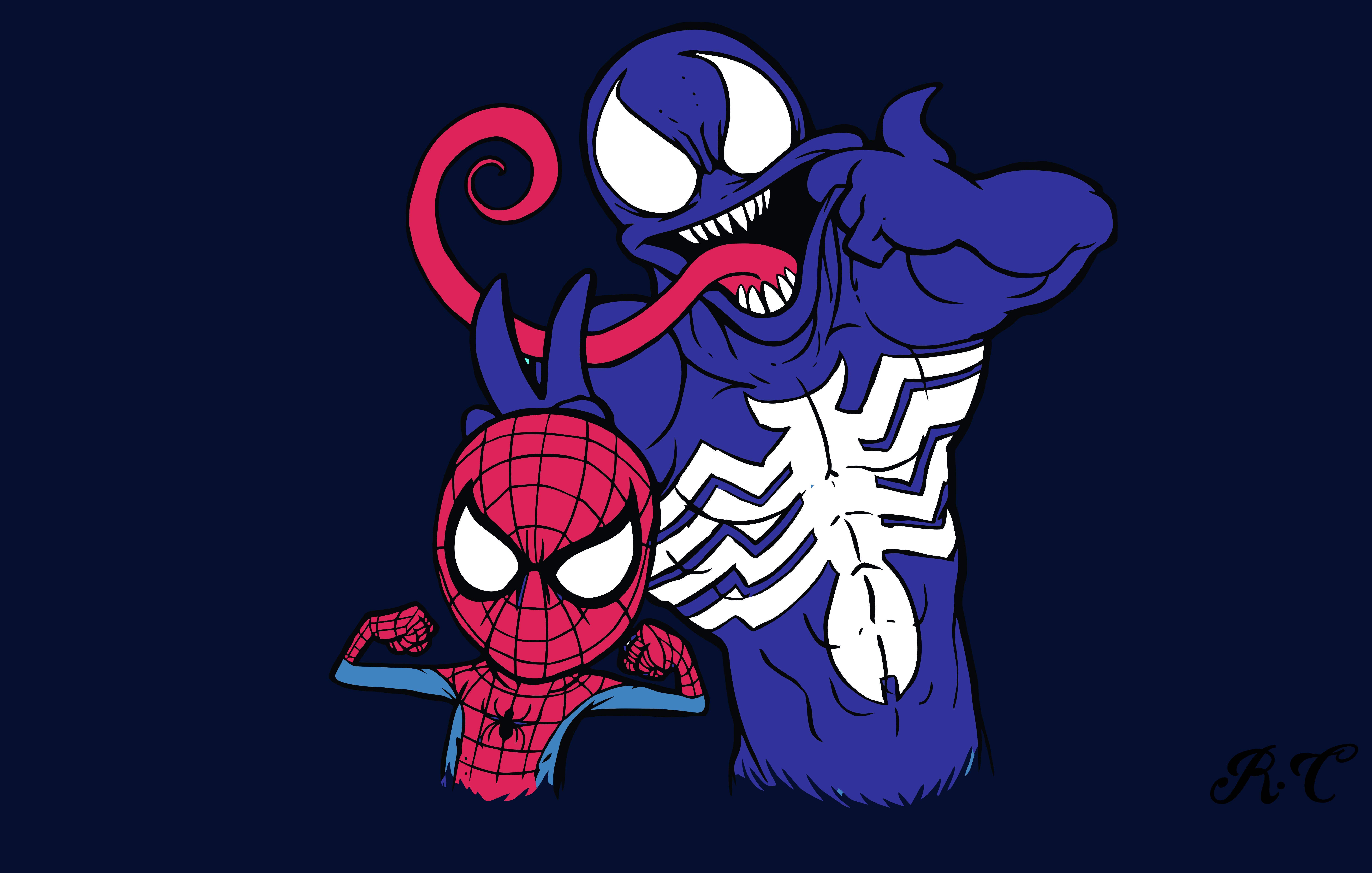 Spiderman Noir, Marvel Comics, Venom, Spider Man Wallpaper