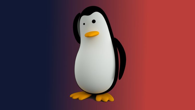 Tux, Linux, Penguin HD Wallpaper Desktop Background