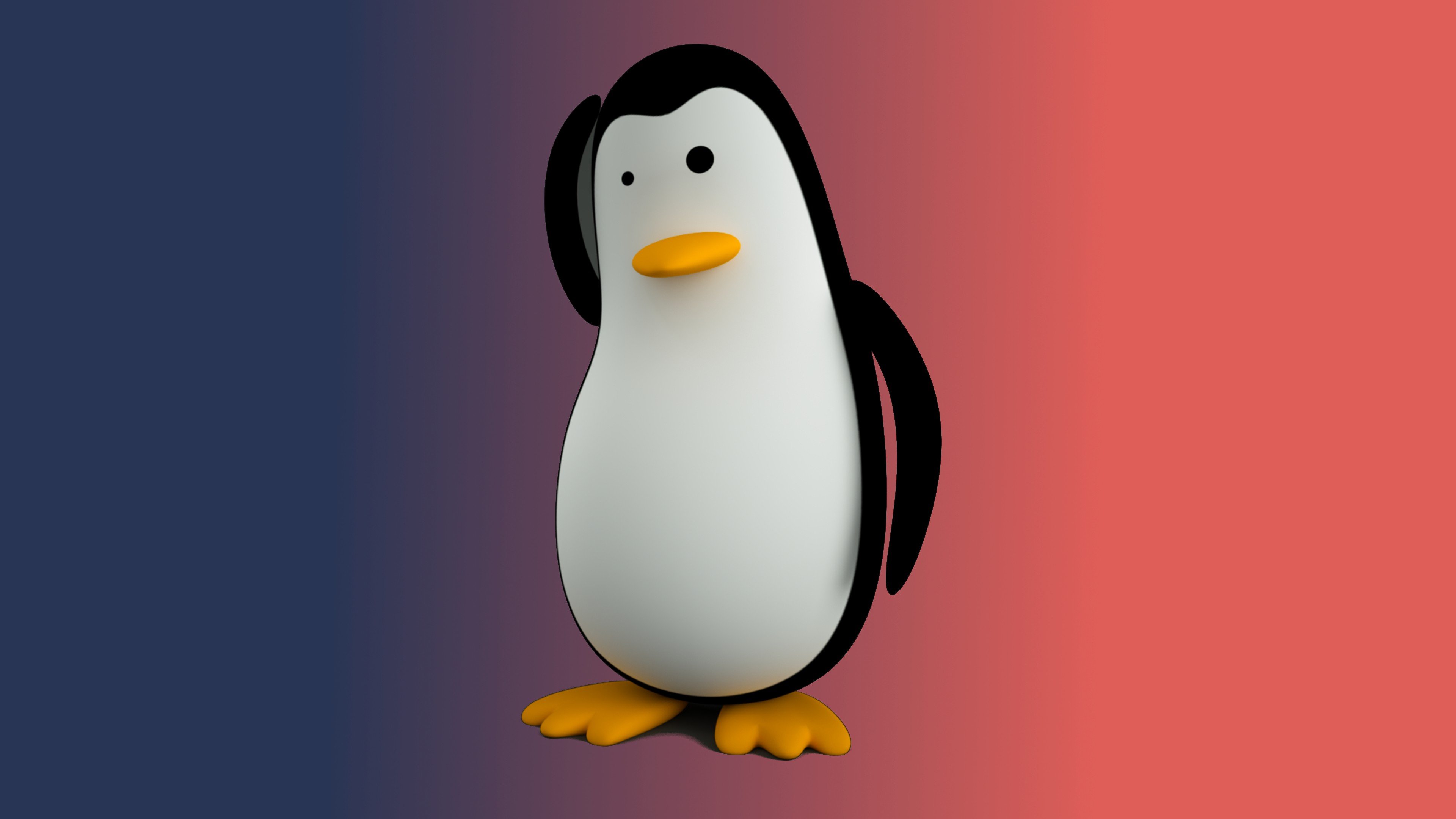 Tux, Linux, Penguin Wallpaper