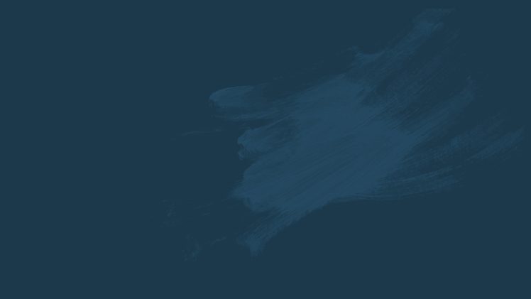 minimalism, Paintbrushes, Blue HD Wallpaper Desktop Background