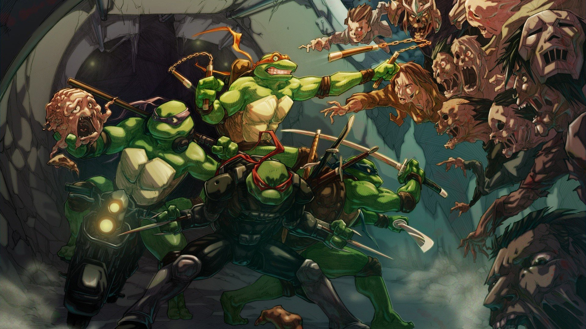 Teenage Mutant Ninja Turtles, Artwork Wallpaper