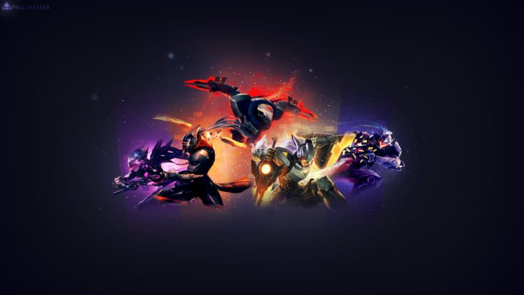 Zed, Master Yi, Lucian, League of Legends, Marksman, ADC, Fiora (League of Legends) HD Wallpaper Desktop Background