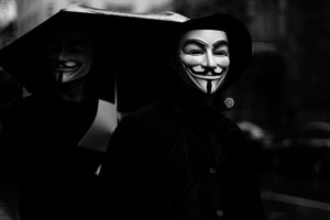 hacking, Anonymous, V for Vendetta