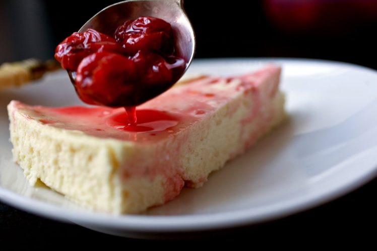 Cheesecake, Cherries, Food HD Wallpaper Desktop Background