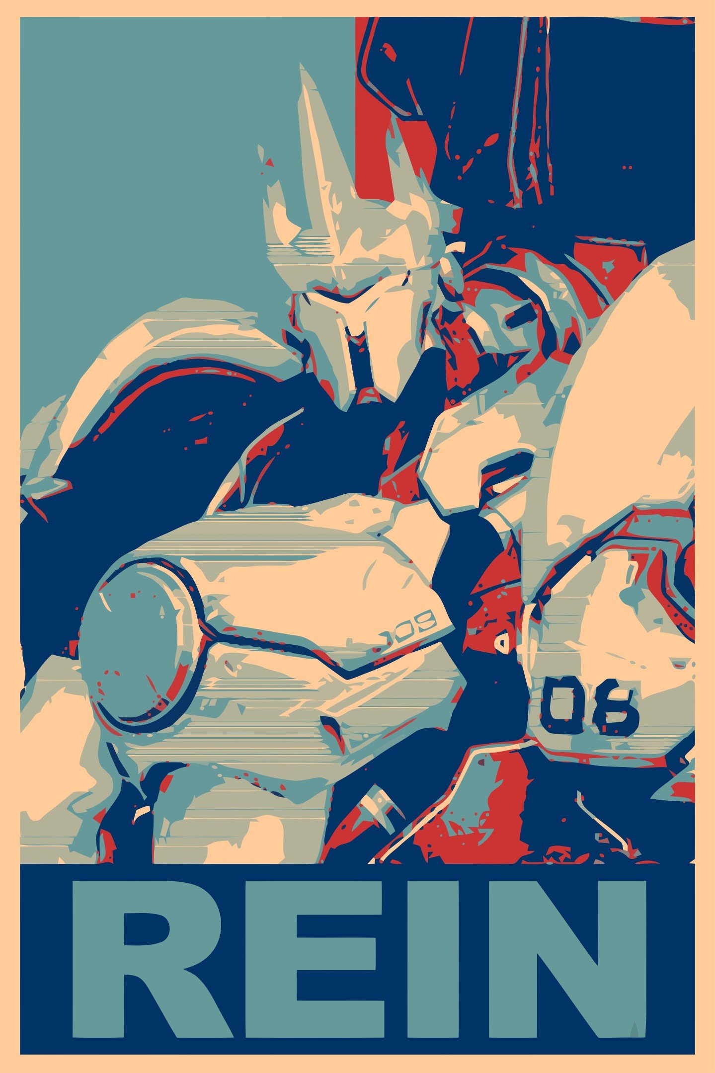 Reinhardt (Overwatch), Propaganda, Overwatch, Gamer Wallpaper