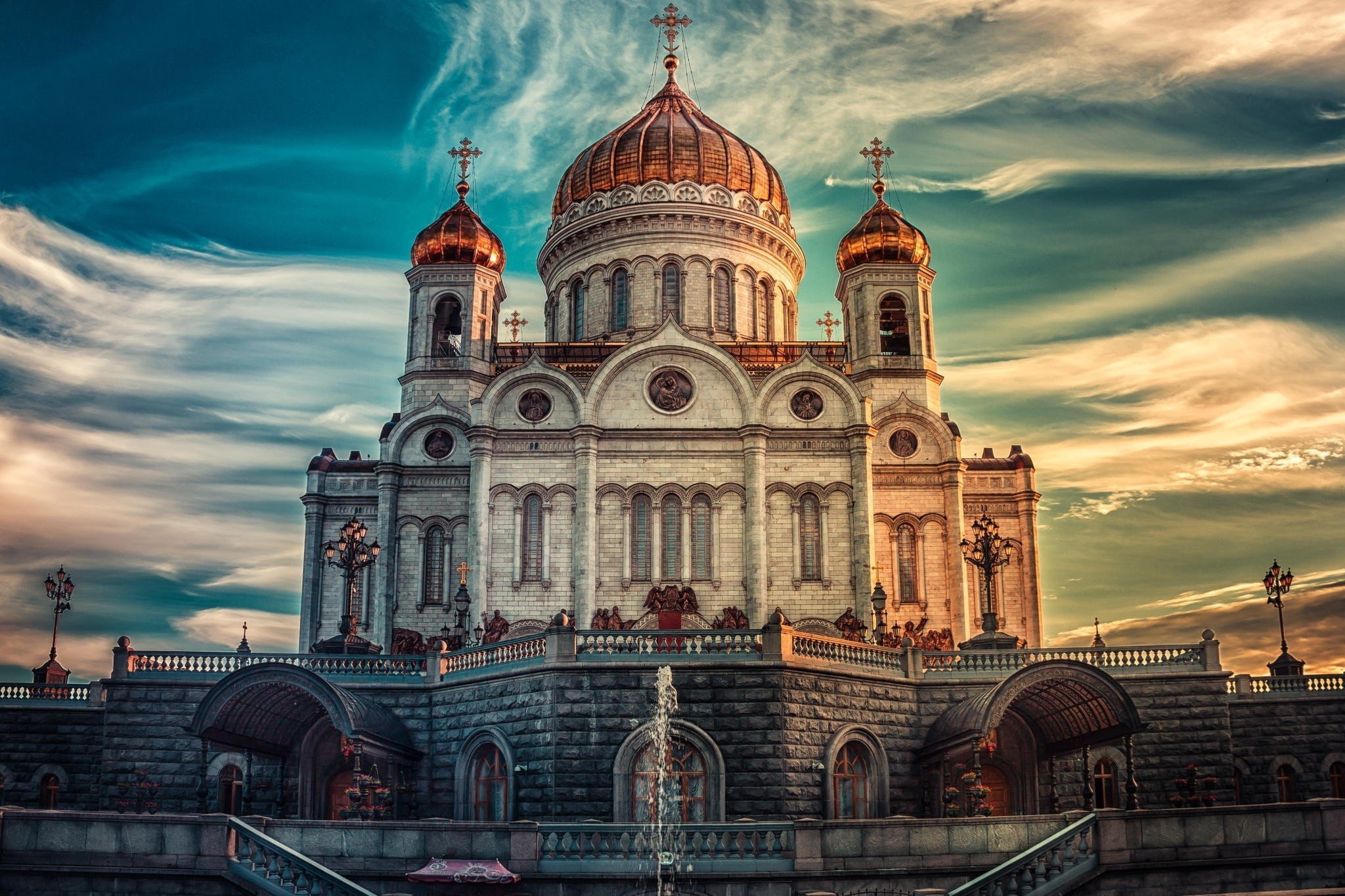 church, Russia, Building, Sky, Architecture Wallpaper