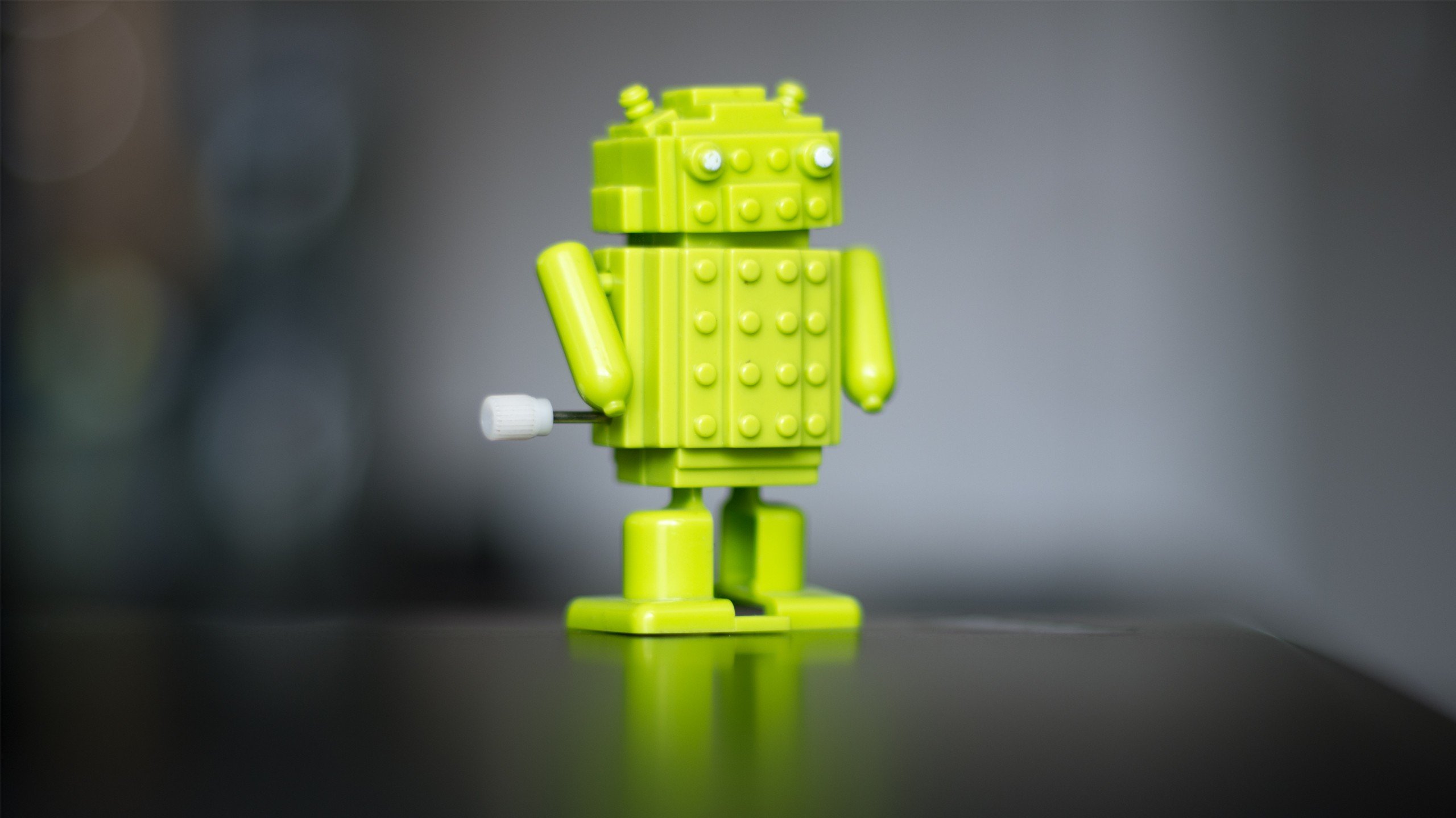 Android (operating system), Robot, Bokeh, Blurred, Technology Wallpaper