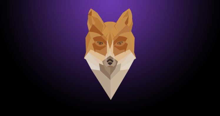 minimalism, Purple, Fox HD Wallpaper Desktop Background