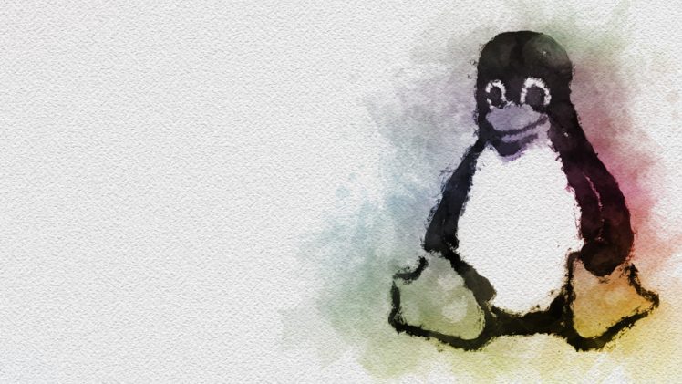 Tux, Penguins, Linux, Penguin HD Wallpaper Desktop Background