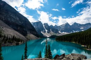 Italy, Toblacher See, Lake, Landscape, Mountains, Snow  