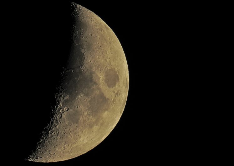 Moon, Space, Crater, Universe HD Wallpaper Desktop Background