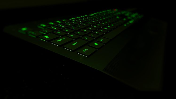 Razer, Razer Deathstalker, Keyboards, Glowing, 3D HD Wallpaper Desktop Background
