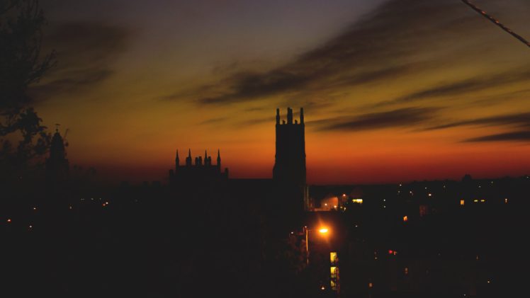 sunset, Photography, Tower HD Wallpaper Desktop Background