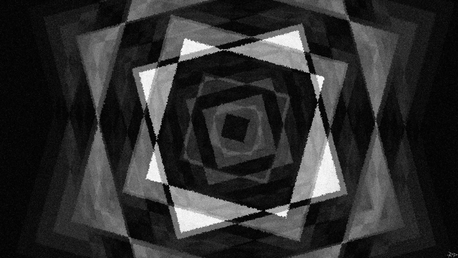 monochrome, Square Wallpaper