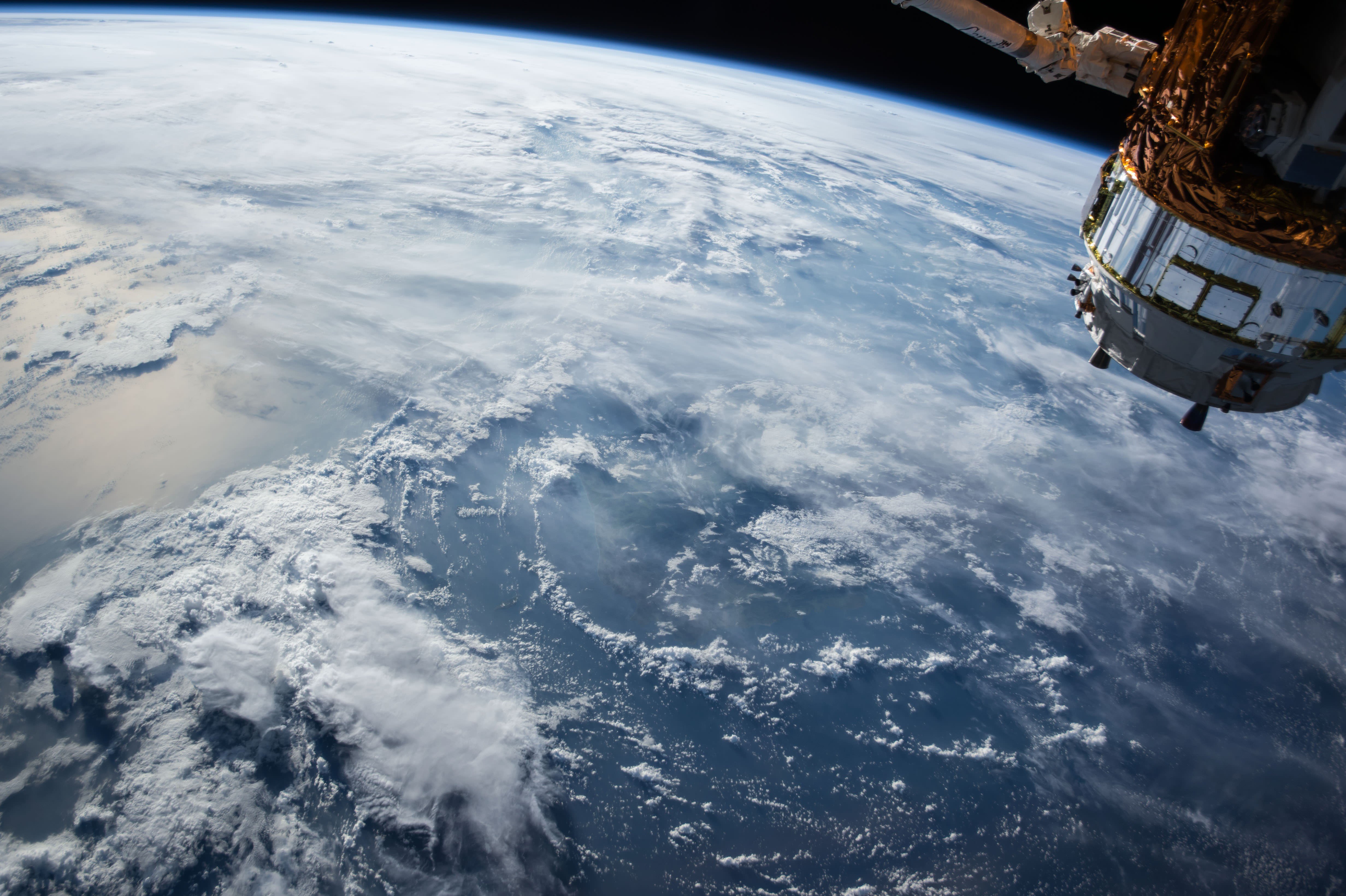 Earth, NASA, Space, Clouds Wallpaper