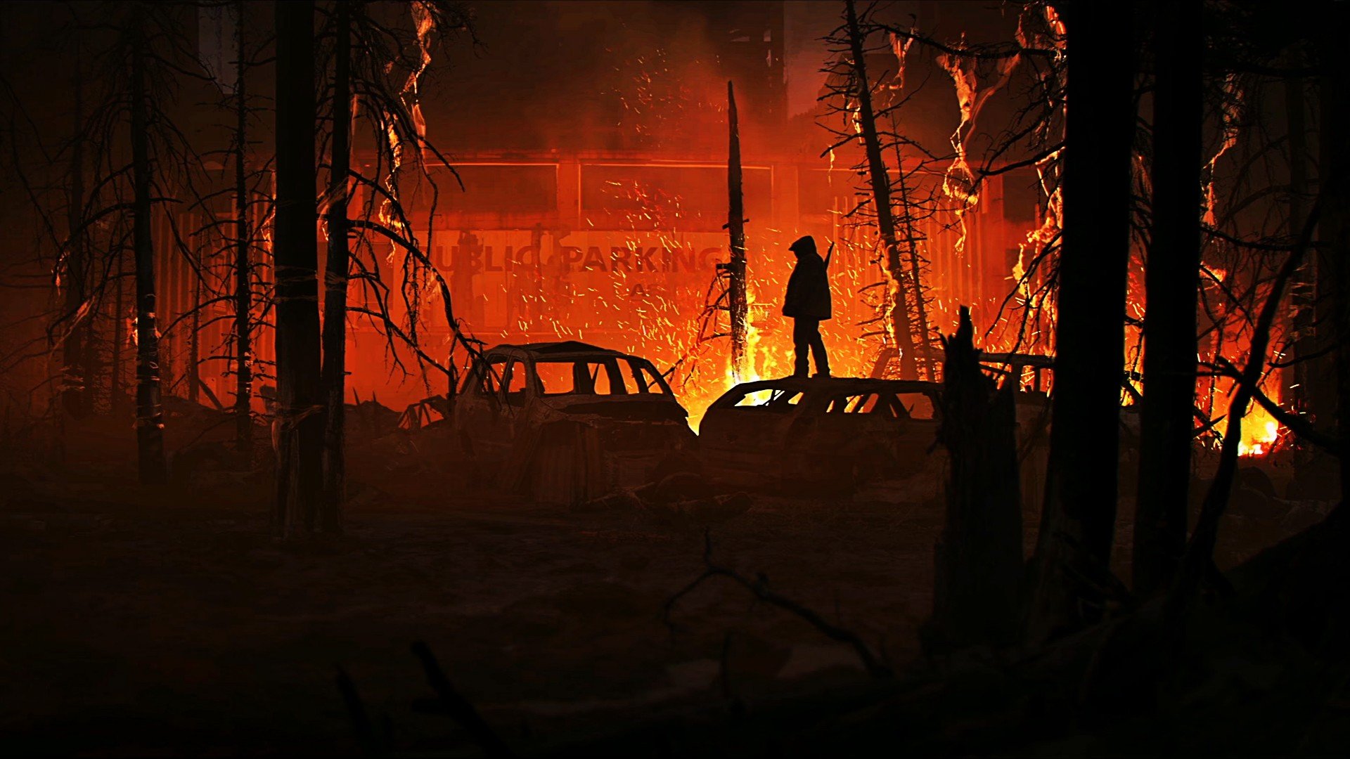 The Last of Us, Naughty Dog, Concept art, Gamer, Fire, Apocalyptic Wallpaper