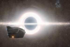 Elite: Dangerous, Spaceship, Photo manipulation, Black holes, Stars, Space, Science fiction
