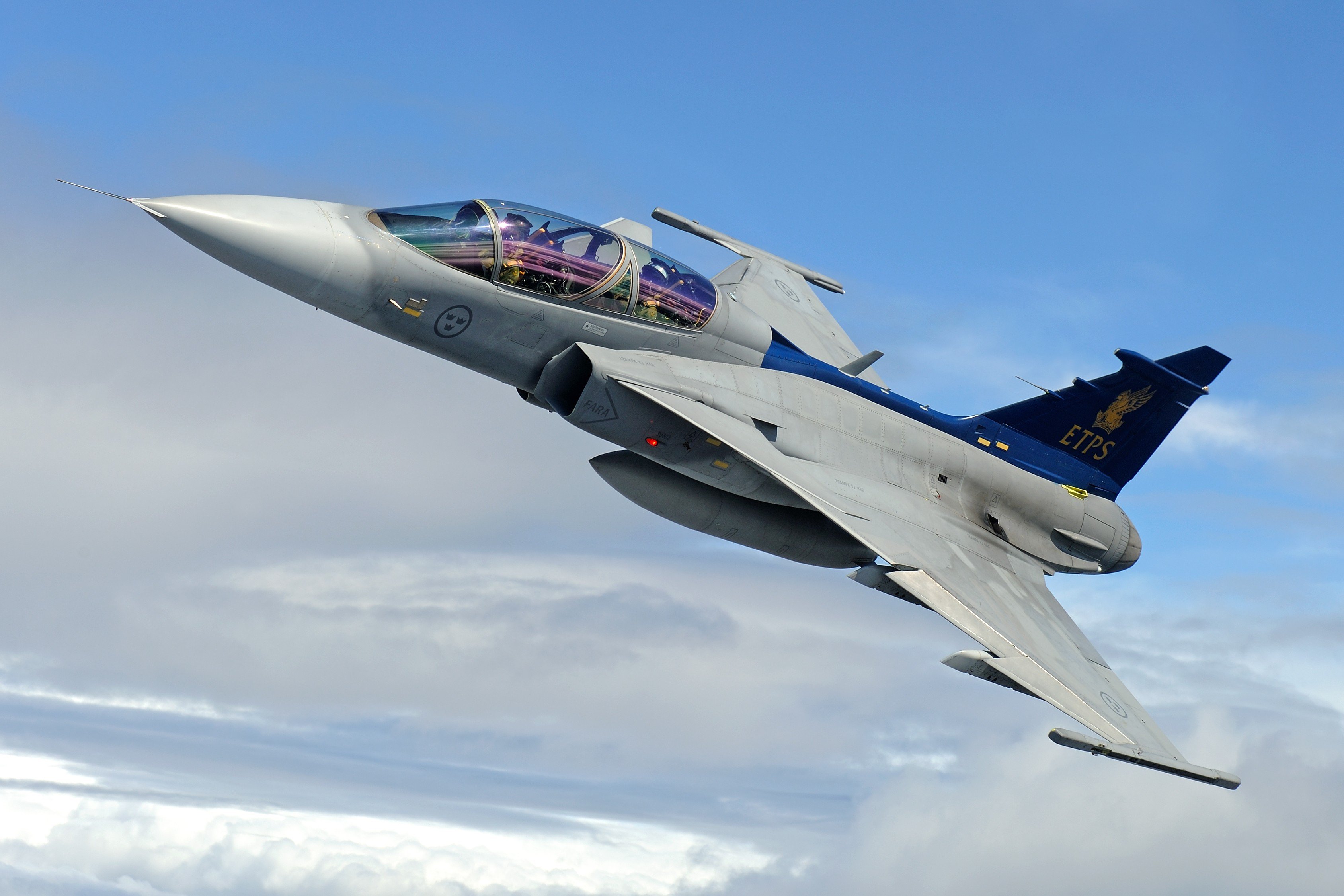Swedish, Aircraft, Military aircraft, JAS 39 Gripen, Swedish Air Force, Jet fighter, Airplane Wallpaper