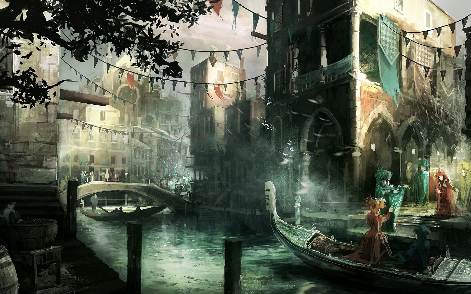 artwork, Ancient, Assassin&039;s Creed 2, Video games Wallpaper