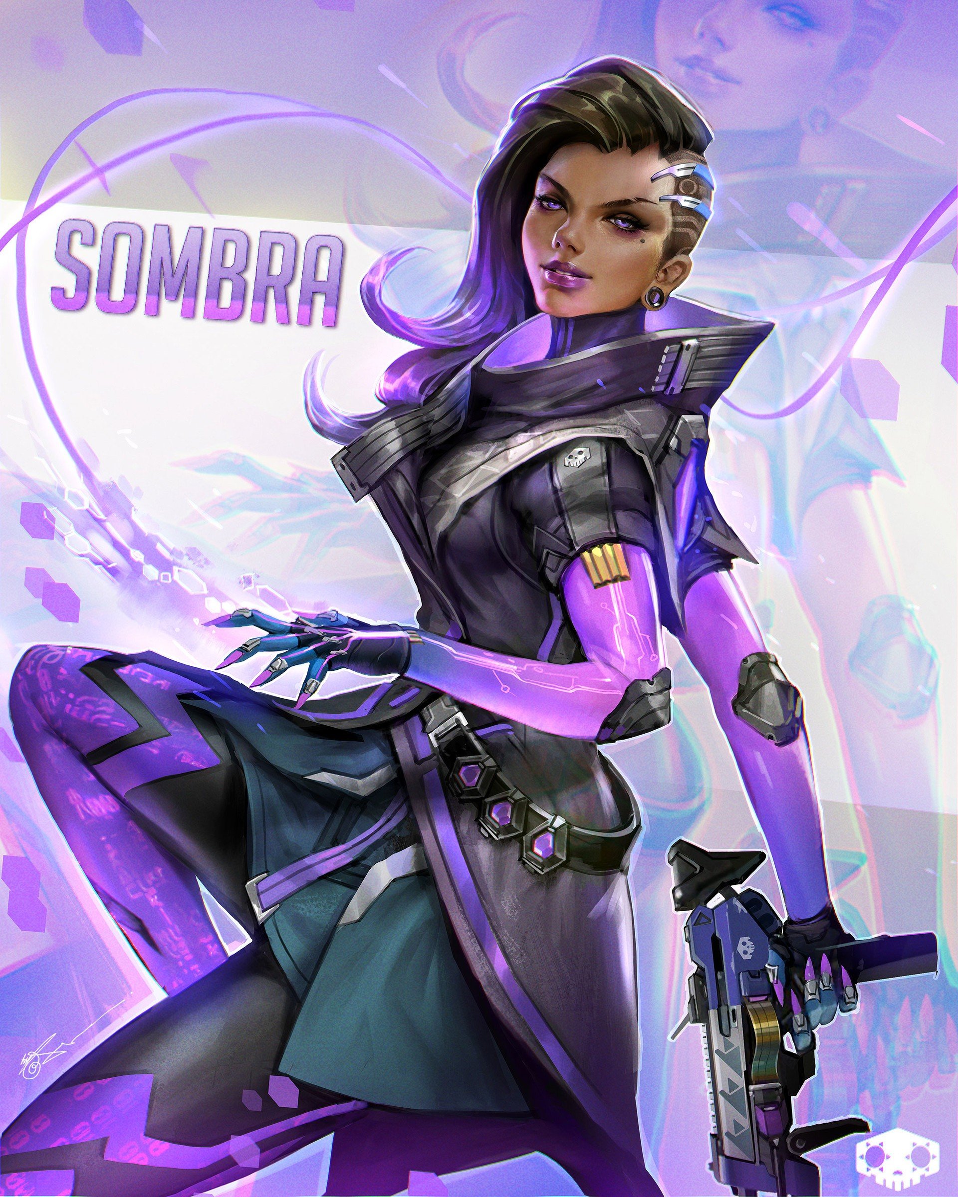 Overwatch, Sombra Wallpaper