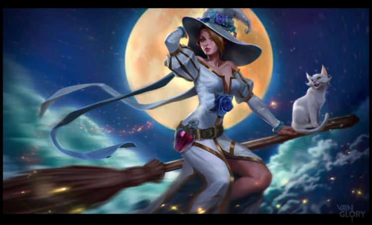 witch, Fantasy art HD Wallpaper Desktop Background