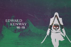 Edward Kenway, Assassin&039;s Creed, Abstract, Photo manipulation, Video games
