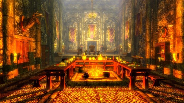The Elder Scrolls V: Skyrim, Bethesda Softworks, Landscape, Tamriel, Video games HD Wallpaper Desktop Background