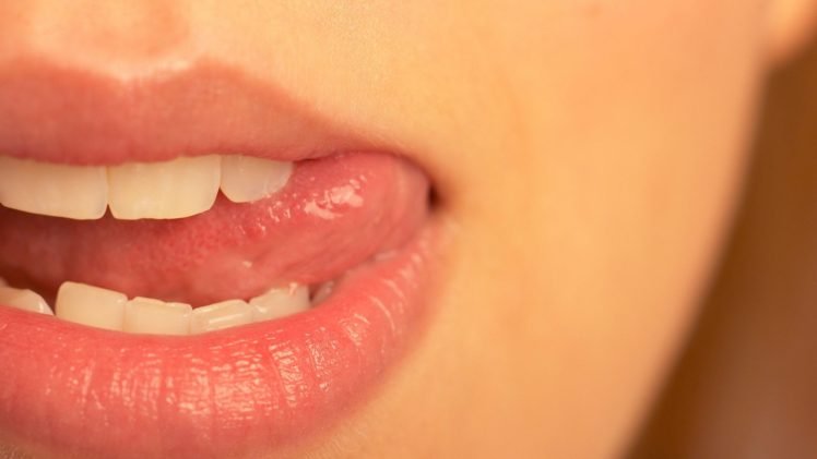 women, Lips, Licking lips, Closeup HD Wallpaper Desktop Background