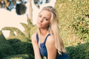 blonde, Women outdoors, Lauren York