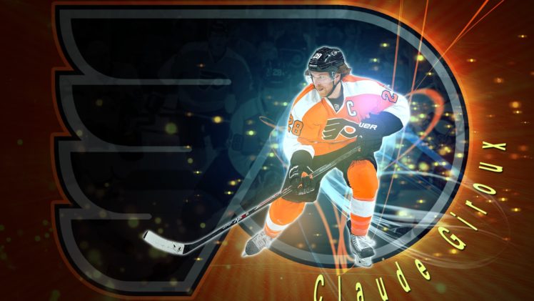 ice hockey, Claude Giroux, NHL HD Wallpaper Desktop Background