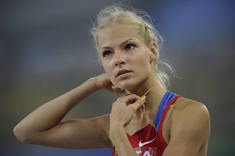 Darya Klishina, Women, Blonde, Athletes HD Wallpaper Desktop Background
