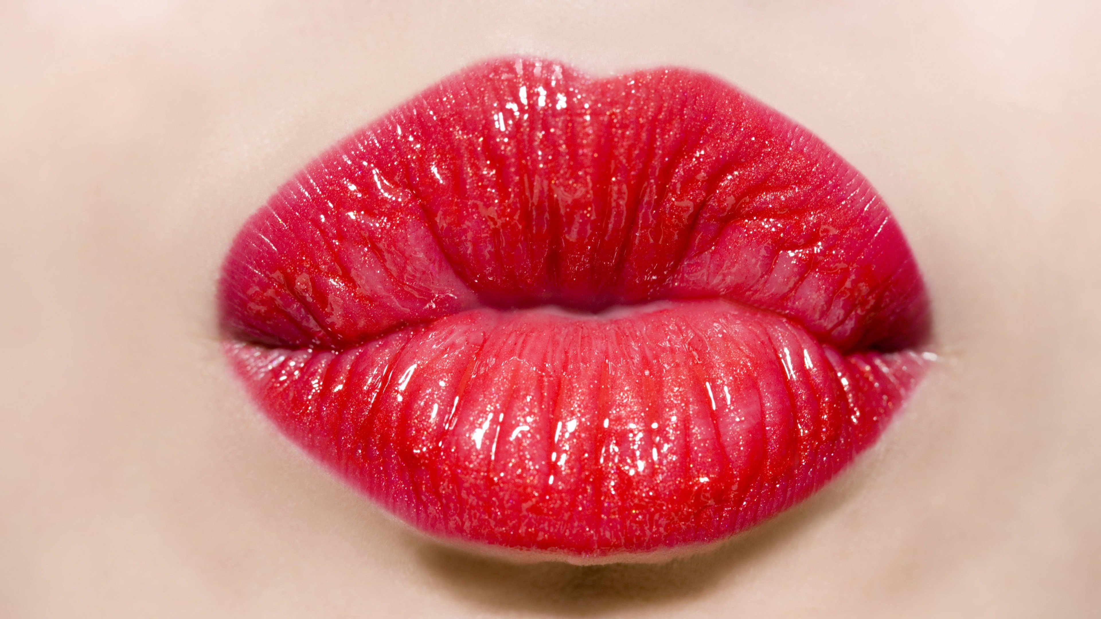 lips, Lipstick Wallpaper