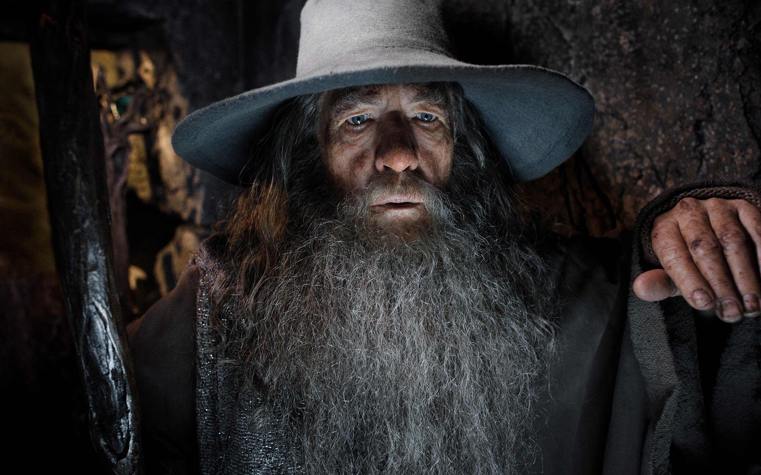 movies, Gandalf, The Hobbit, The Hobbit: The Desolation of Smaug, Ian McKellen, Men, Actor, Wizard Wallpaper