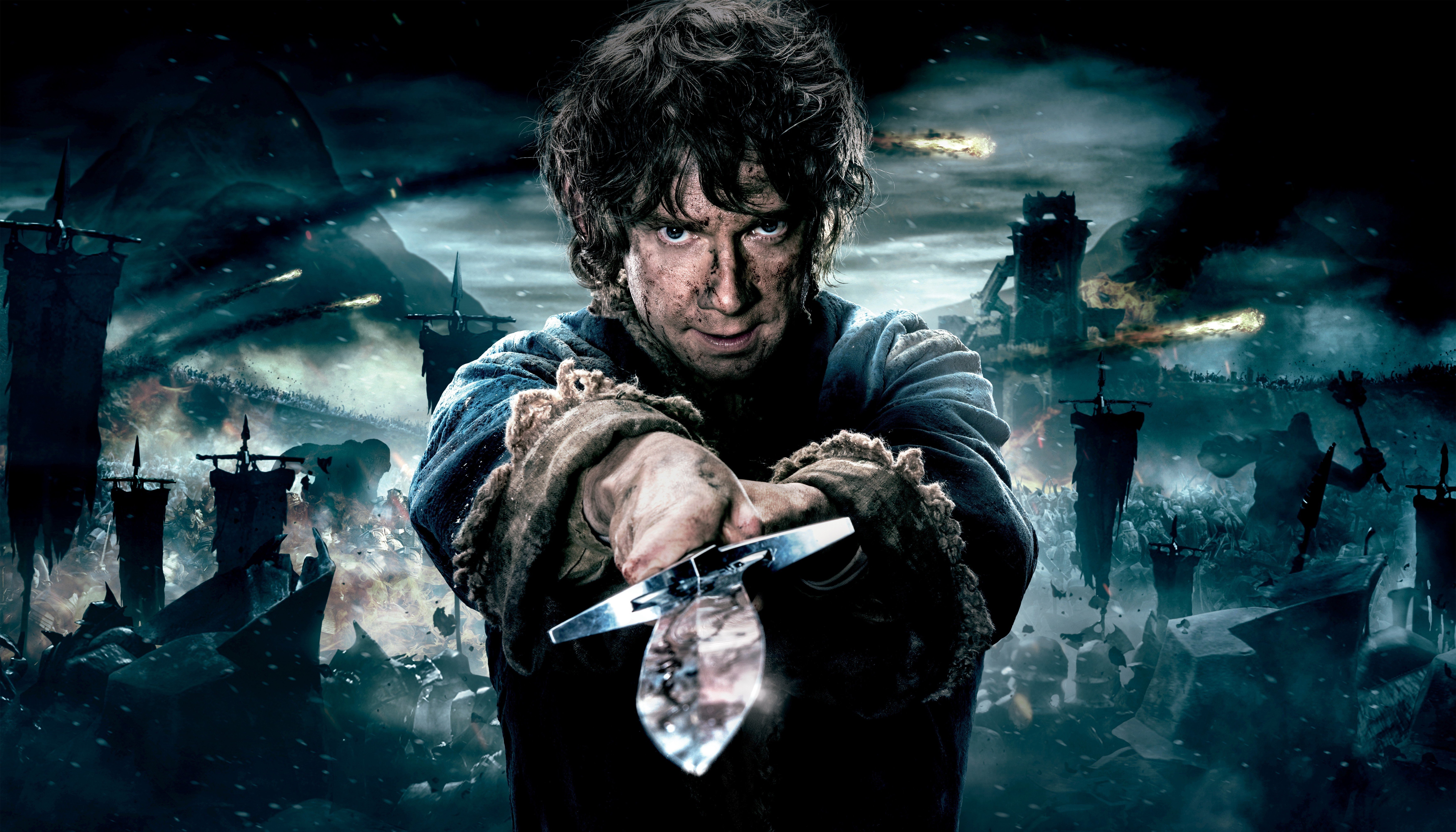 movies, Bilbo Baggins, Martin Freeman, The Hobbit: The Battle of the Five Armies, The Hobbit Wallpaper