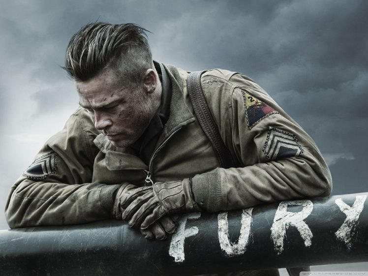 Fury, Tank, Brad Pitt HD Wallpaper Desktop Background