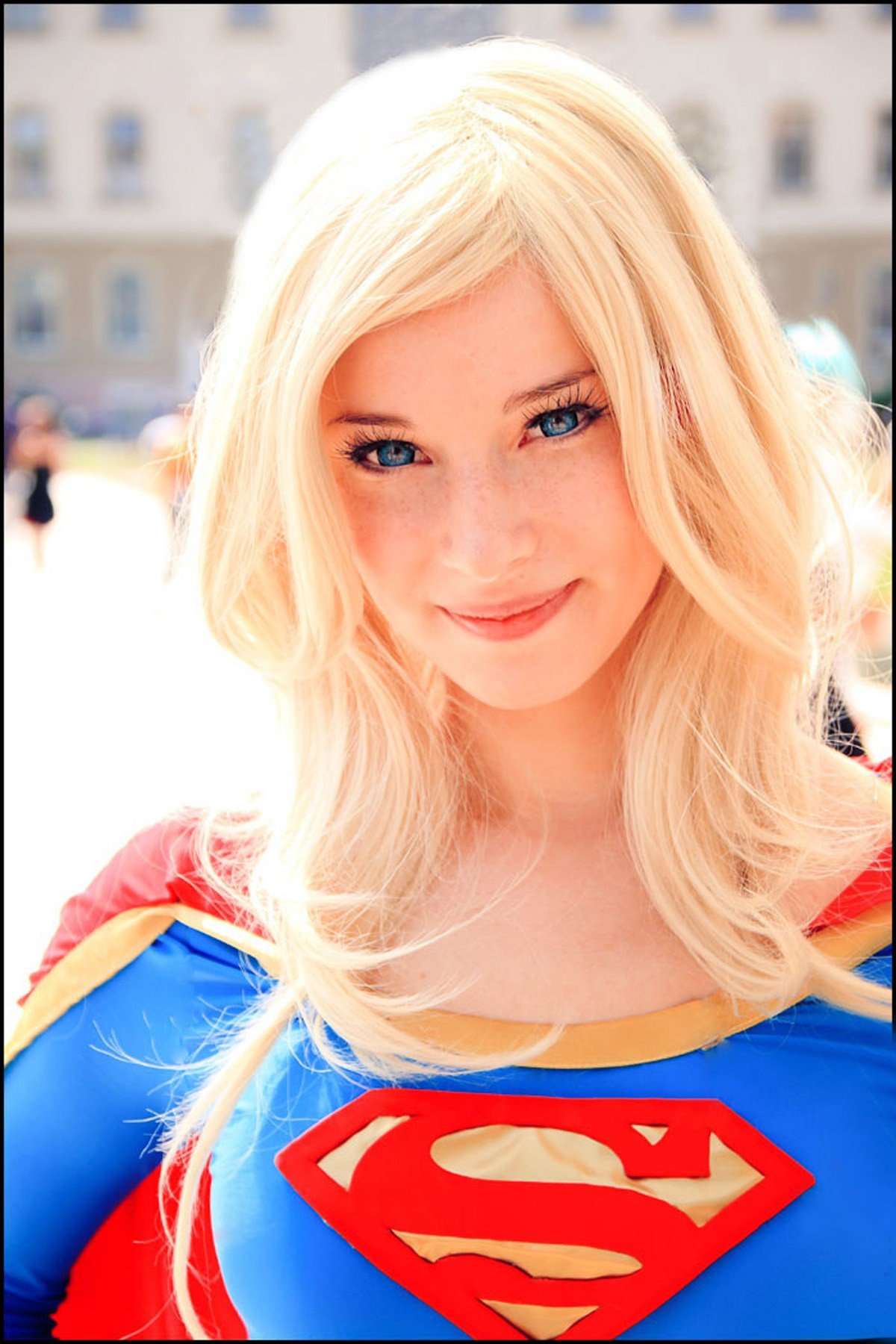 Supergirl Blonde Blue Eyes Enji Night Women Hd Wallpapers Desktop And Mobile Images And Photos 