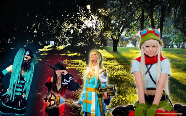 Callie Cosplay, Pruska, Forest, Teamo, Video games, Anime girls HD Wallpaper Desktop Background
