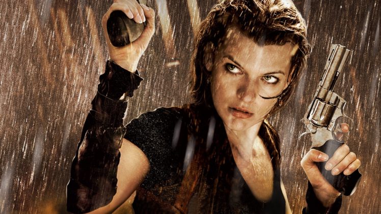 Milla Jovovich, Gun, Movies, Women HD Wallpaper Desktop Background