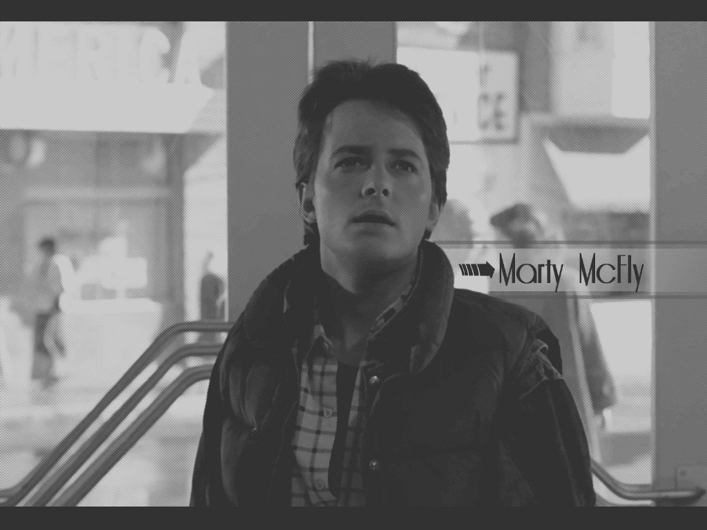 Michael J. Fox, Marty McFly Wallpaper