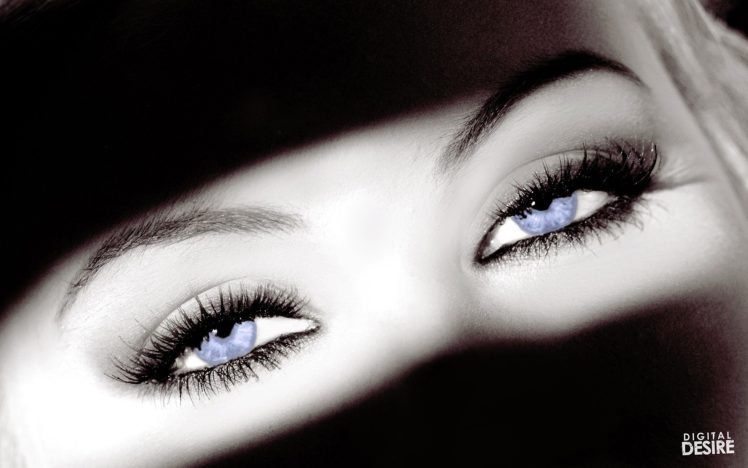 blue eyes, Women, Blonde HD Wallpaper Desktop Background
