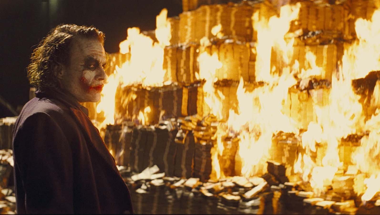 Heath Ledger, Joker, The Dark Knight Wallpaper