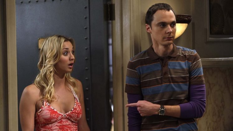 The Big Bang Theory, Penny, Kaley Cuoco, Sheldon Cooper HD Wallpaper Desktop Background