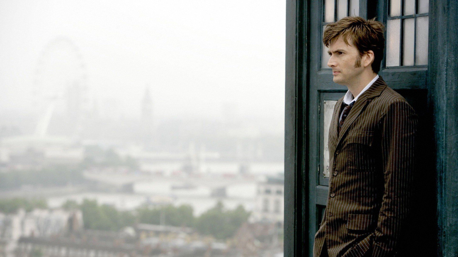 Doctor Who, Tenth Doctor, David Tennant, TARDIS Wallpaper