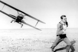biplane, Cary Grant