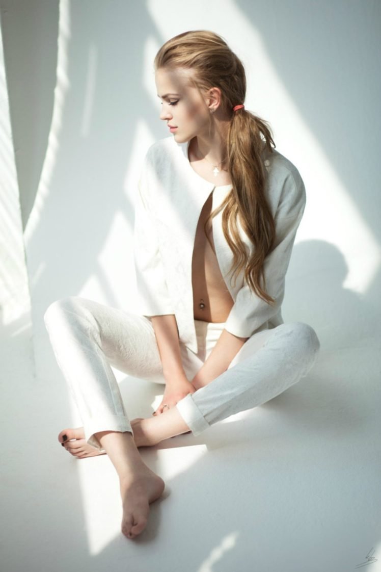 women, Model, Alena Emelyanova, Blonde HD Wallpaper Desktop Background