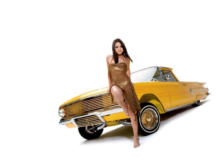 women with cars HD Wallpaper Desktop Background